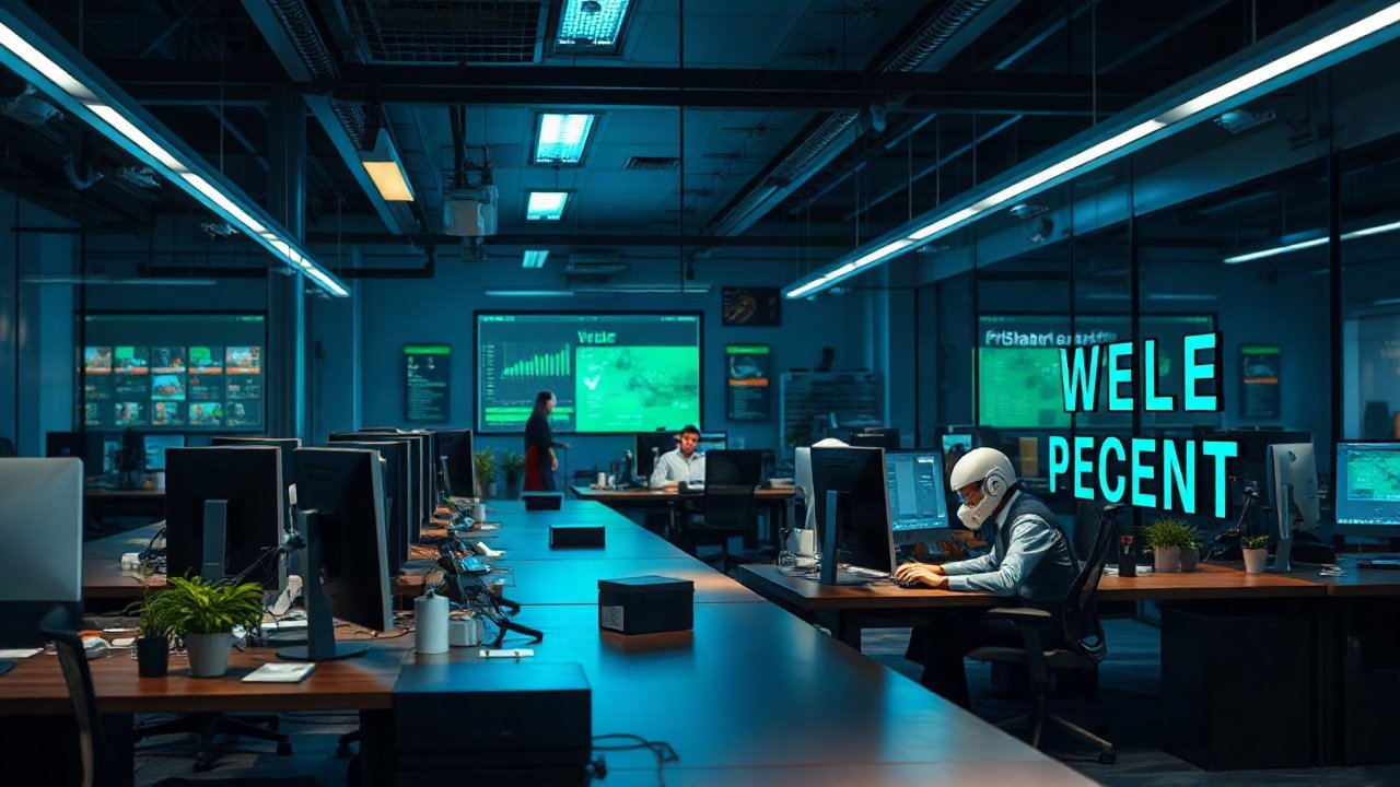 AI agent connected to email, cloud files, calendar and private account data behind permission gates