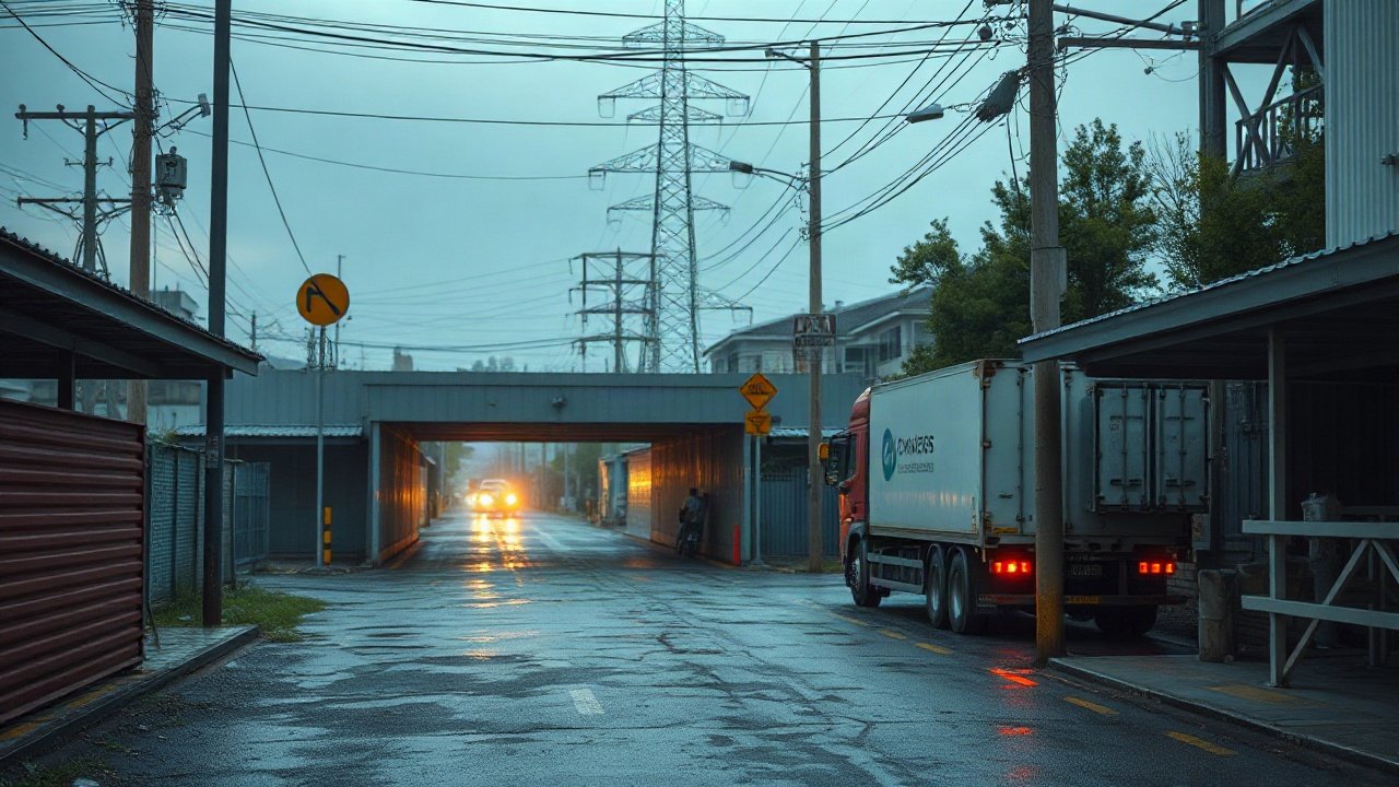 An ai-related gps outage scenario shown in a practical real-world context
