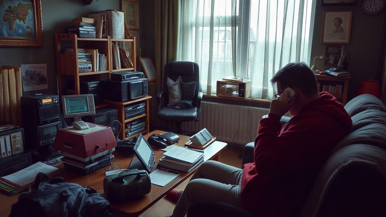 Emergency broadcasts in the uk shown in a practical real-world context