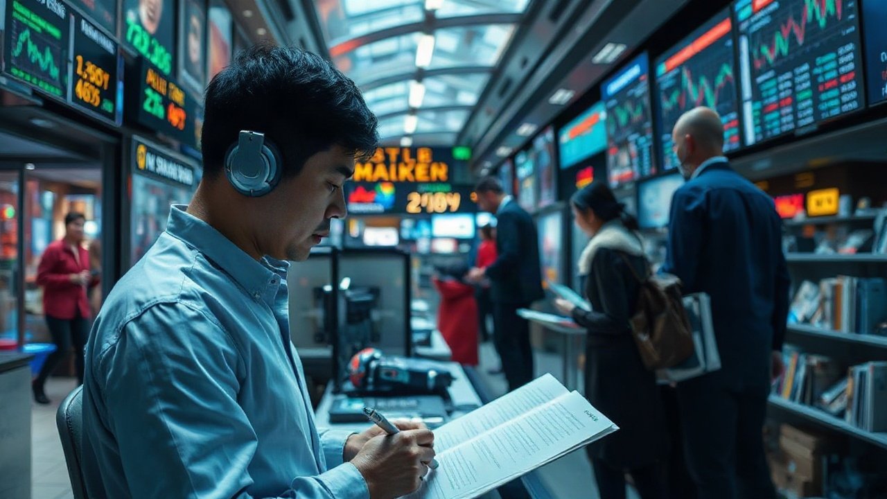 2026 stock market chart showing AI-linked concentration and a hypothetical sell-off scenario