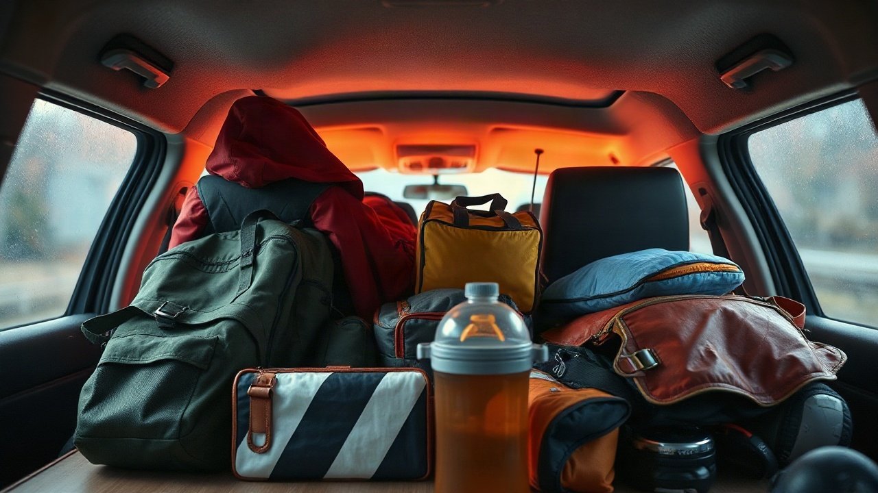 A bug-out bag in the uk shown in a practical real-world context