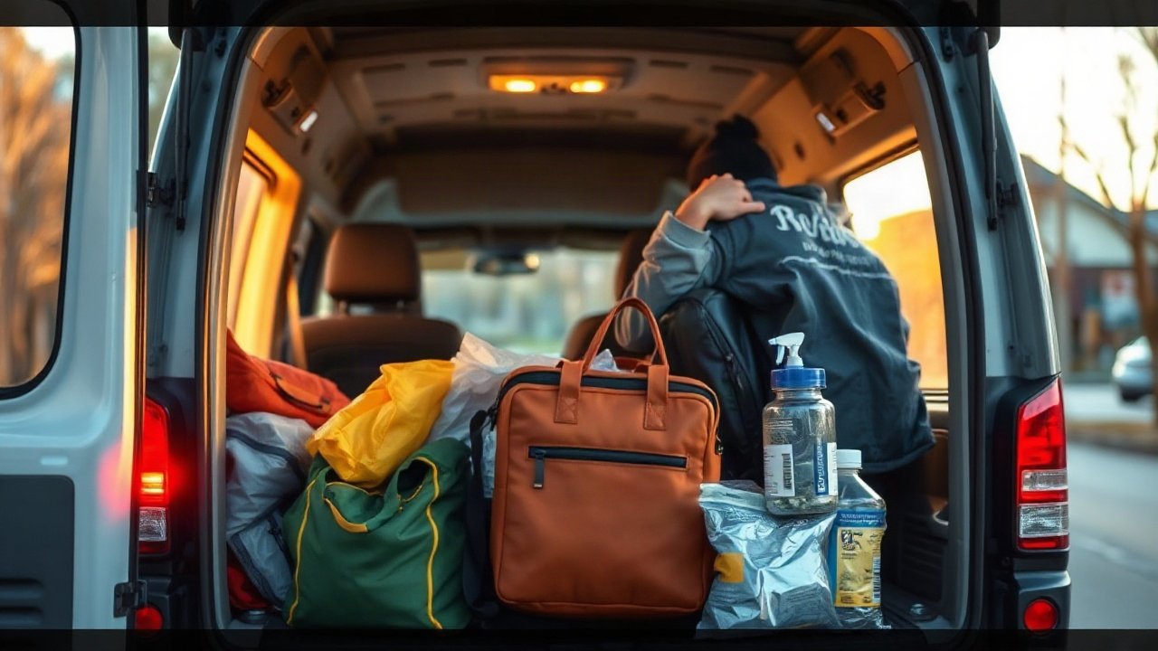 Medicines during evacuation shown in a practical real-world risk or preparedness context