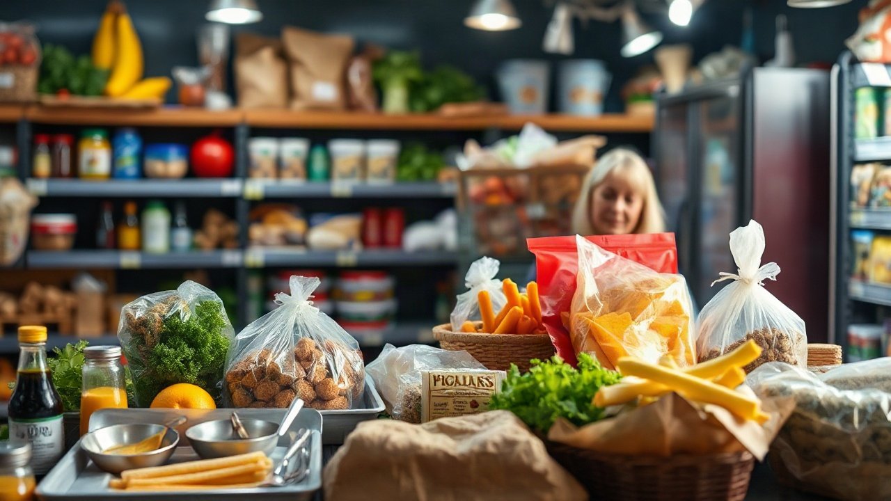 An emergency food kit in the uk shown in a practical real-world context