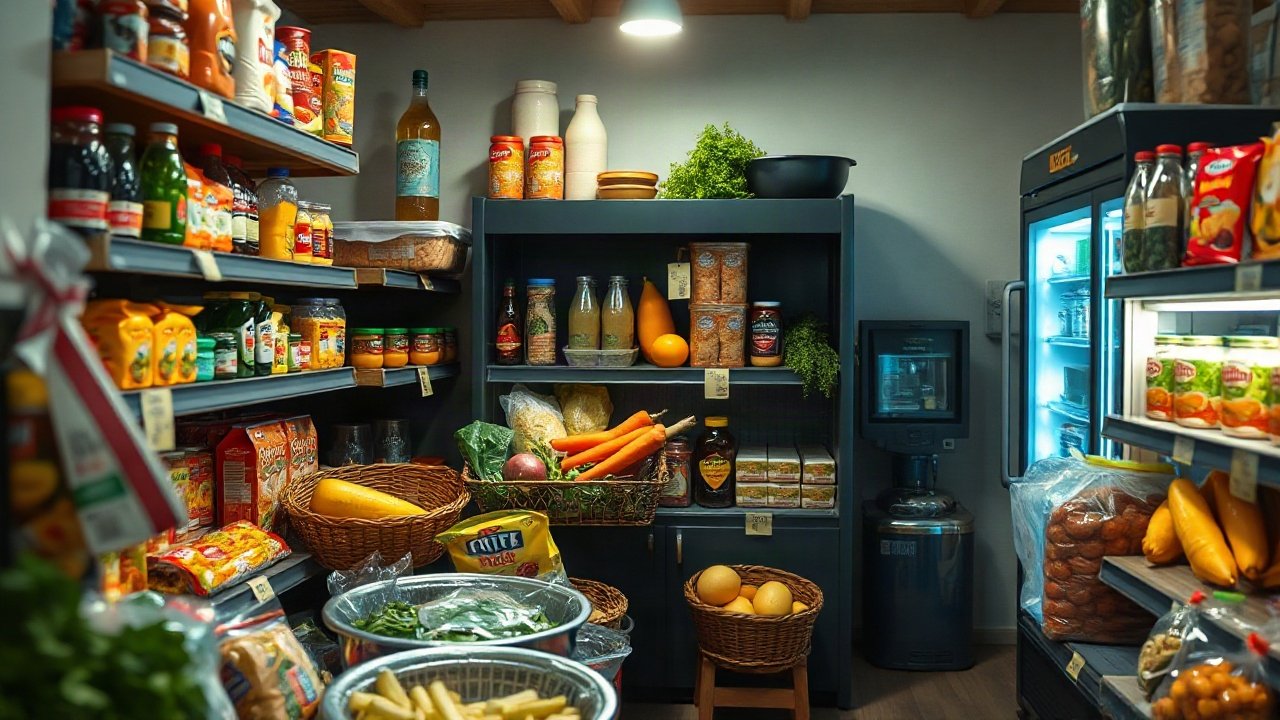 Food planning without refrigeration shown in a practical real-world risk or preparedness context