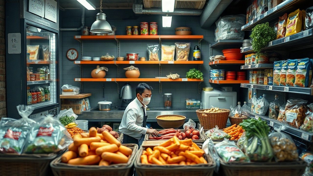 2026 UK food supply dashboard with weather, logistics, retail availability and import indicators