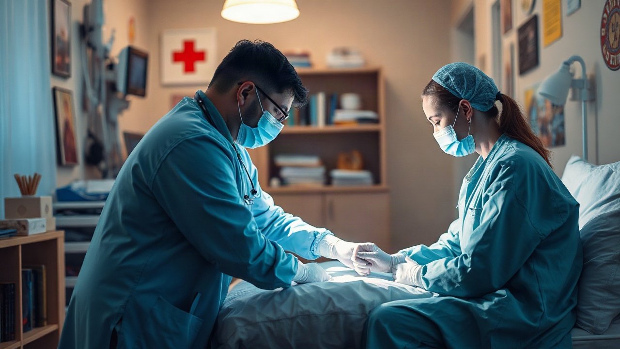 Hospital network showing AI systems, patient data, agent permissions and cyber security controls