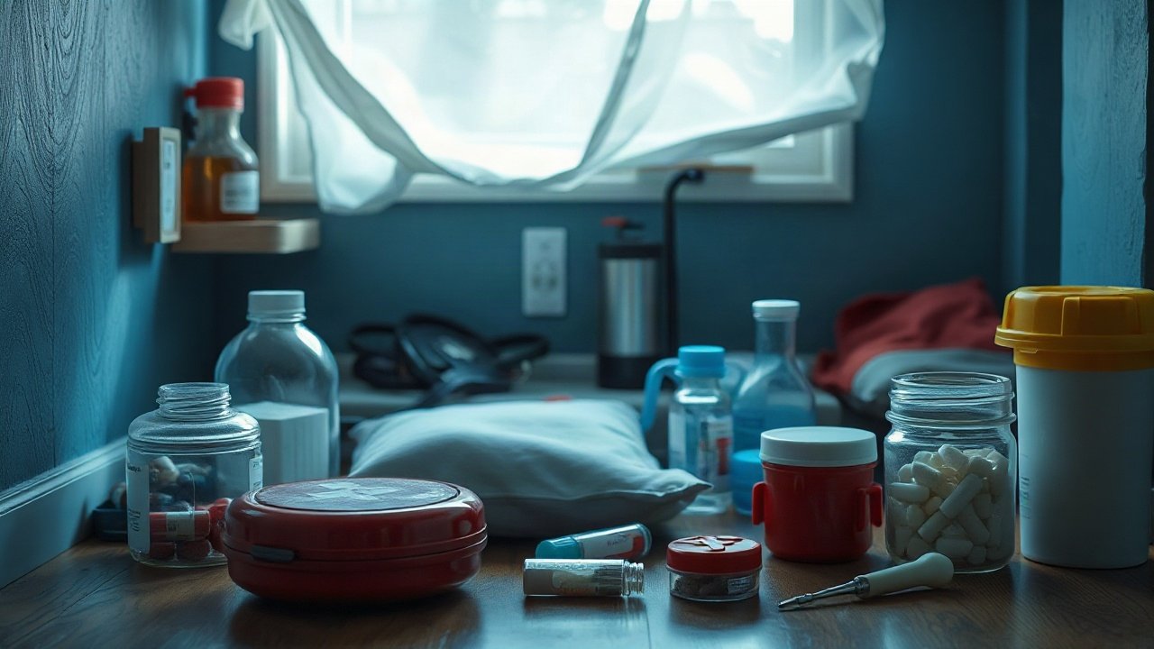 Emergency medical supplies in the uk shown in a practical real-world context