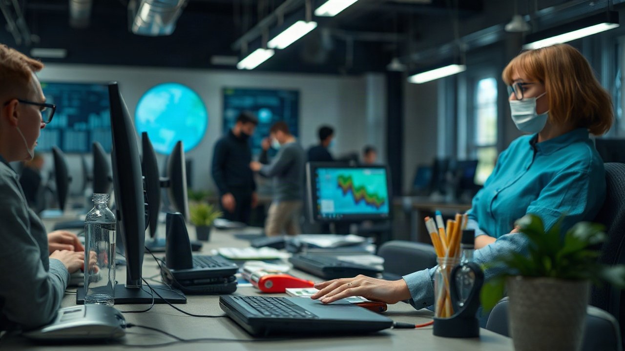 Finance professionals in risk, compliance, treasury and advisory supervising AI-assisted systems