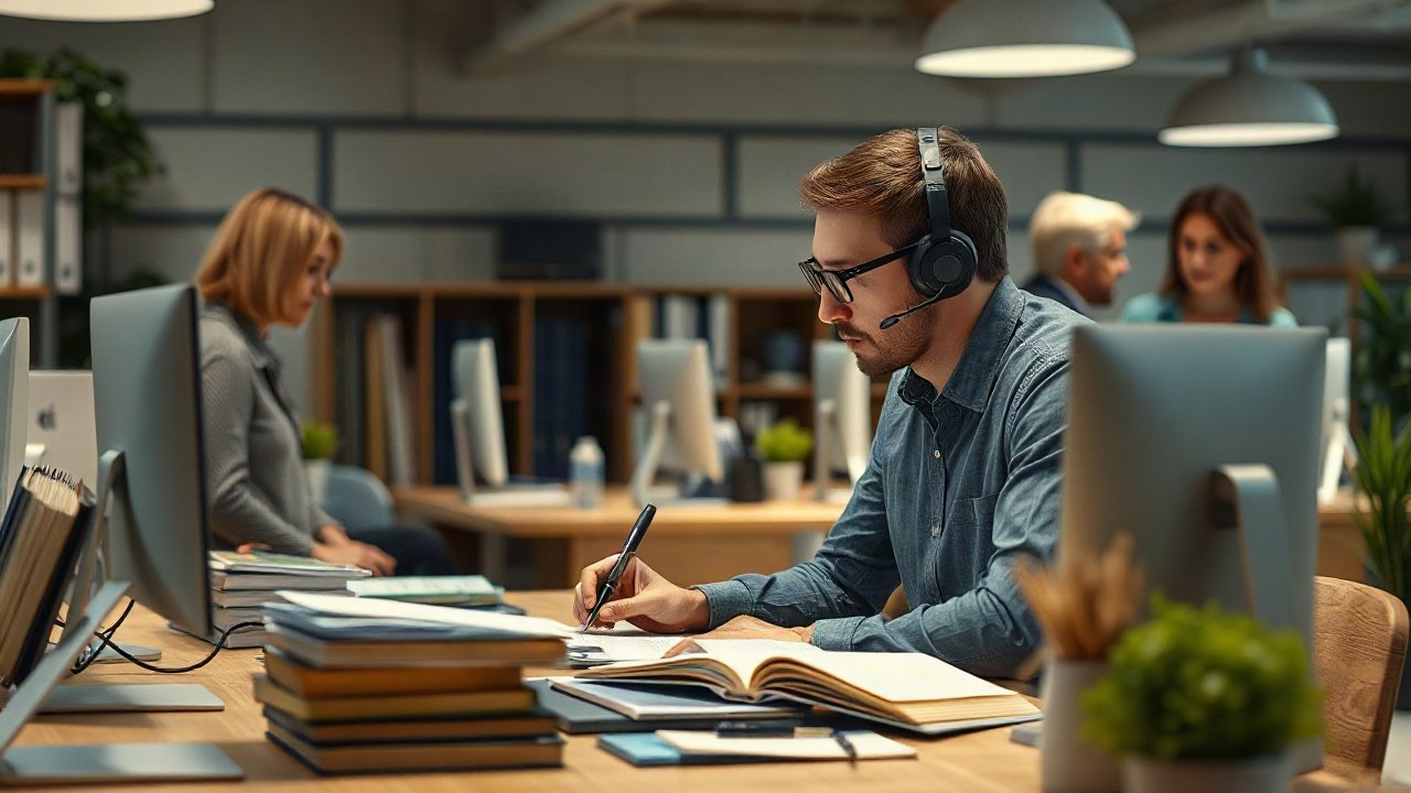 Bookkeeper reviewing AI-categorised transactions and reconciliation exceptions in cloud accounting software