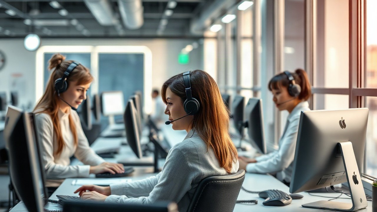 Call Centre Agents using AI-assisted tools while handling role-specific work