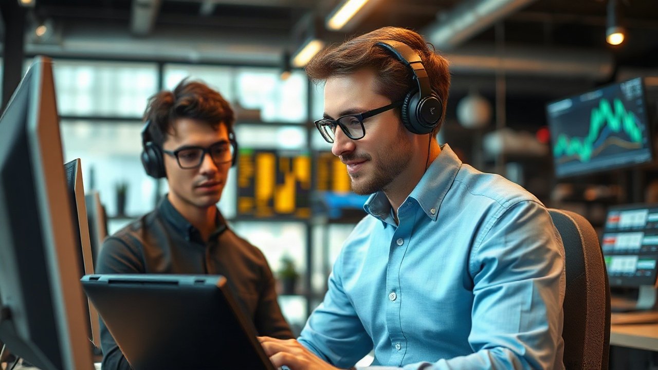 Day Traders using AI-assisted tools while handling role-specific work