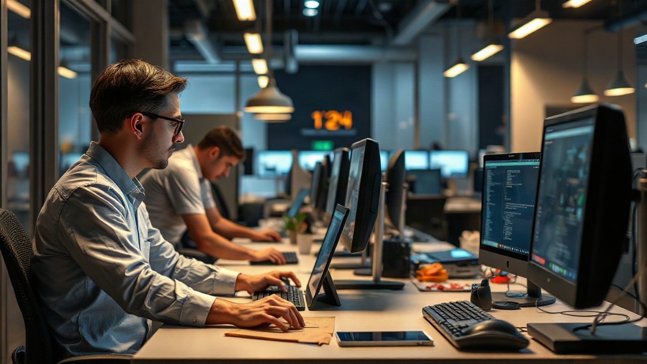 Help Desk Technicians using AI-assisted tools while handling role-specific work