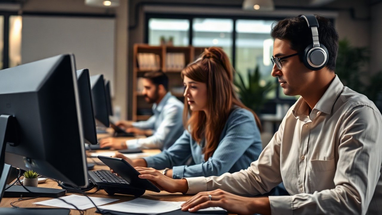 Inside Sales Representatives using AI-assisted tools while handling role-specific work