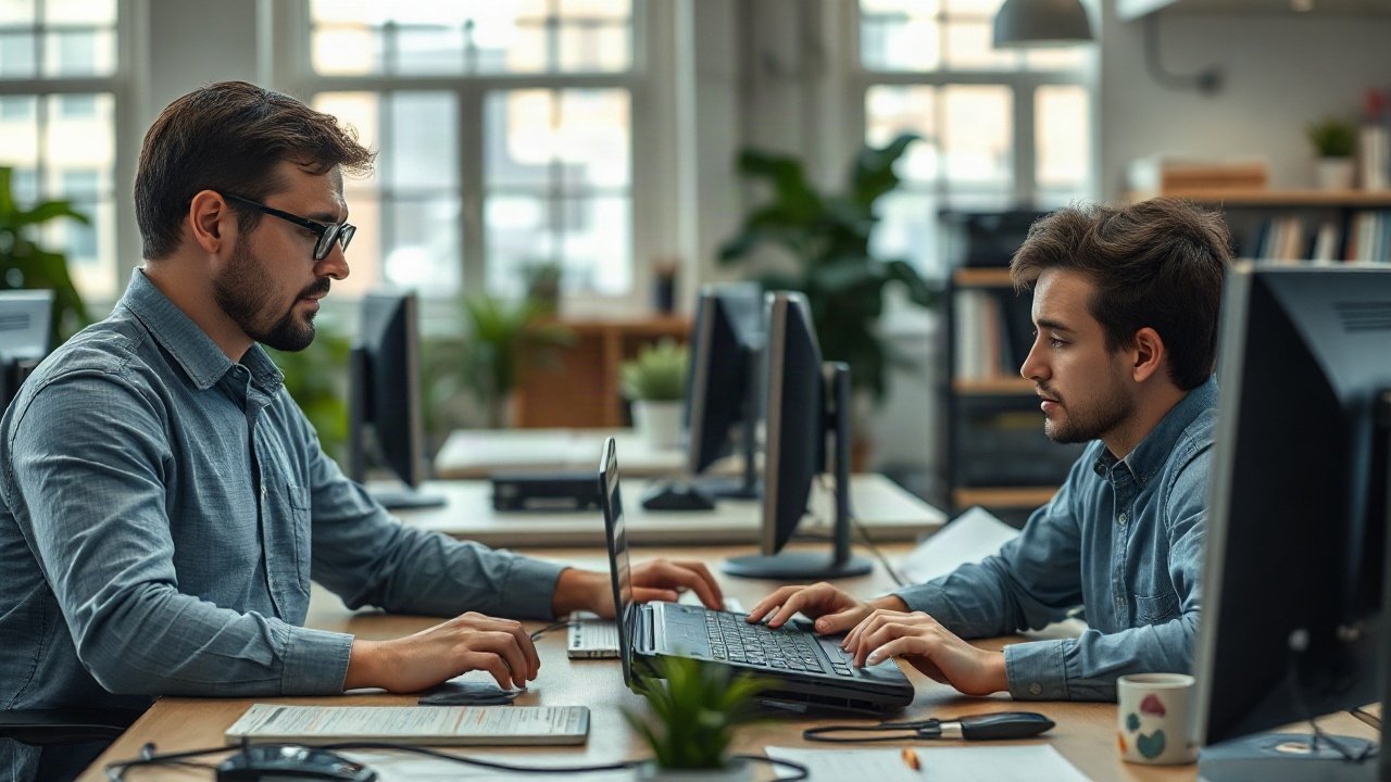 Java developer reviewing AI-generated enterprise code and production service diagnostics