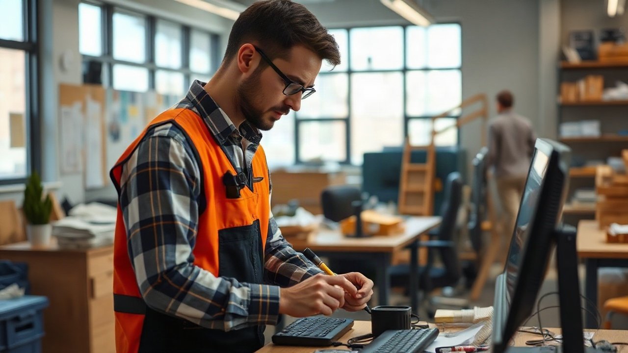 Painters And Decorators using AI-assisted tools while handling role-specific work