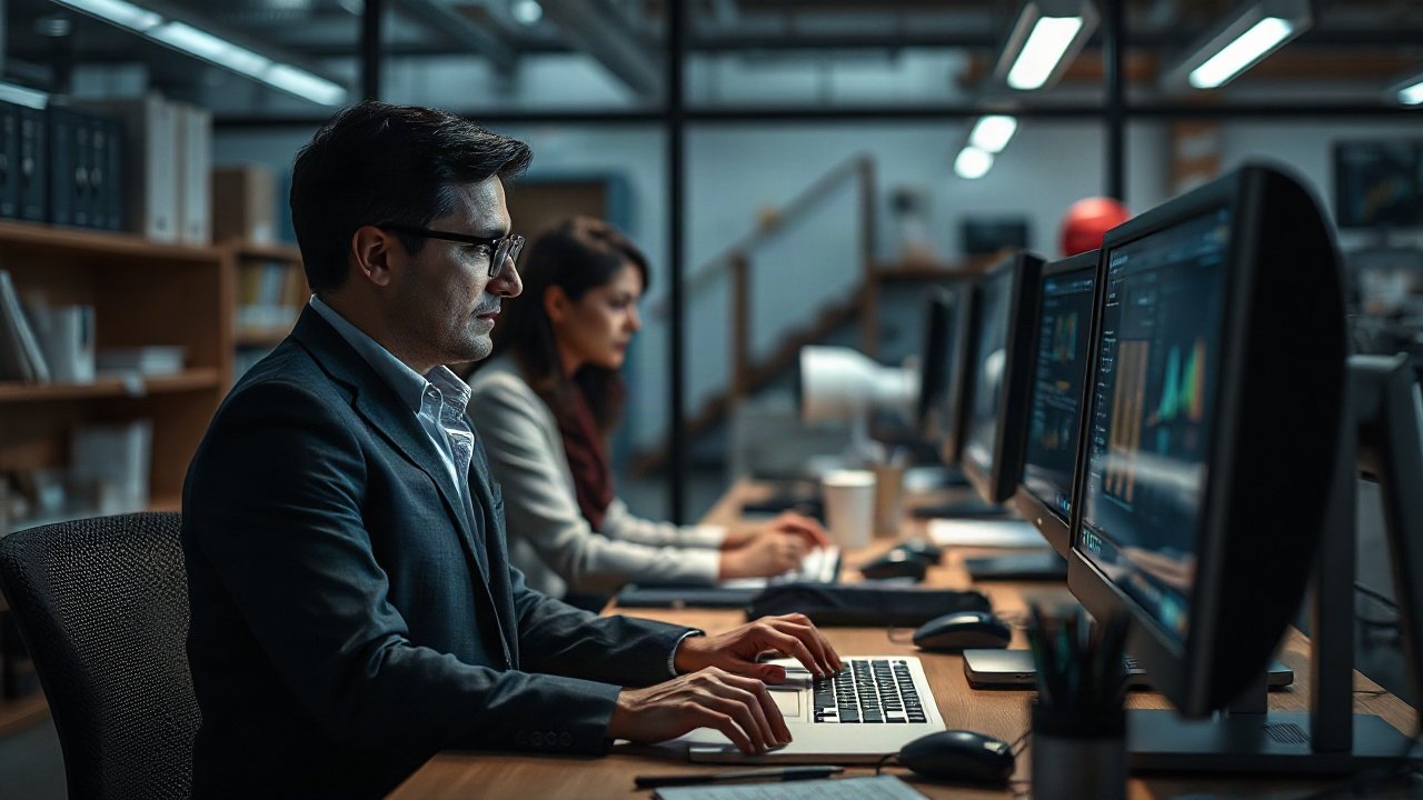 Procurement Professionals using AI-assisted tools while handling real-world work
