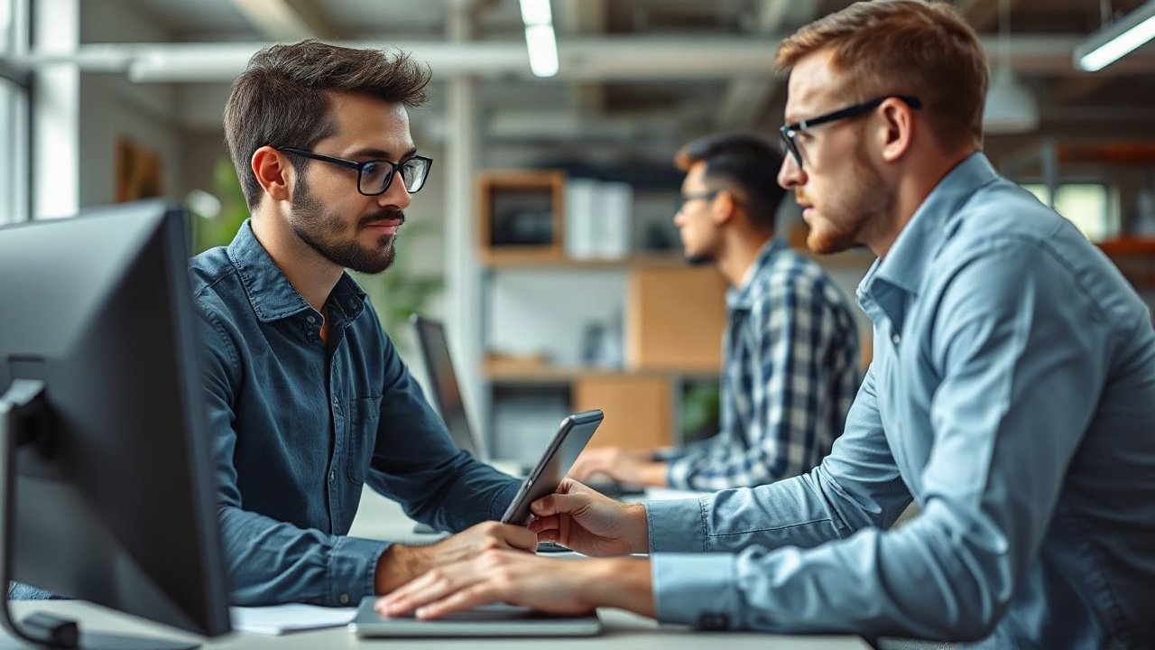 Procurement Managers using AI-assisted tools while handling role-specific work