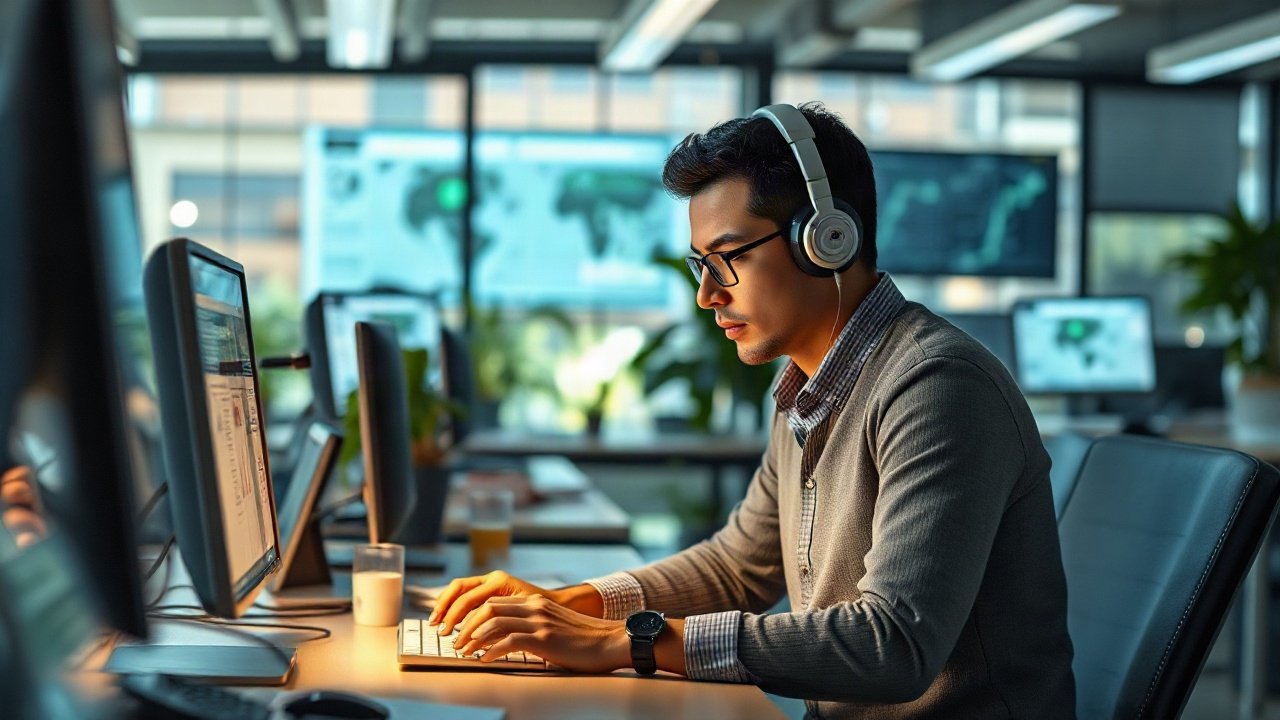 Reporters using AI-assisted tools while handling real-world work