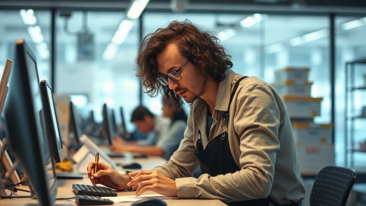 Retail Traders using AI-assisted tools while handling role-specific work