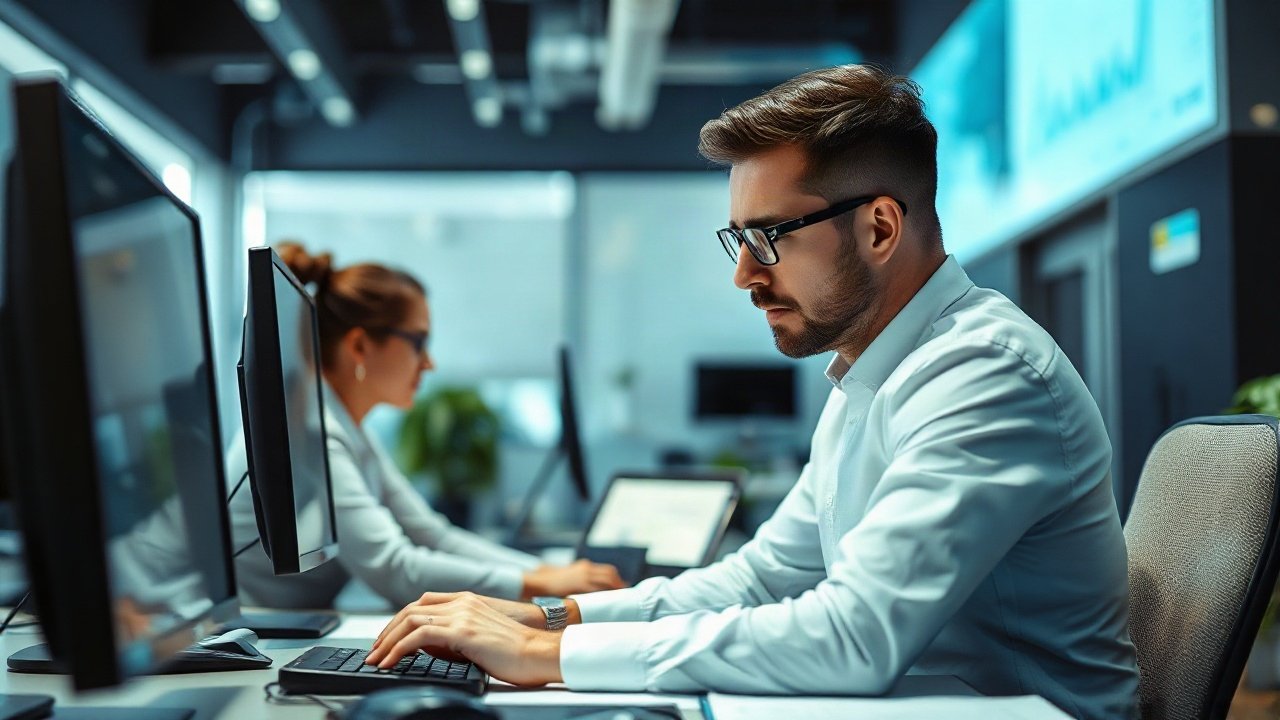 Risk Analysts using AI-assisted tools while handling role-specific work
