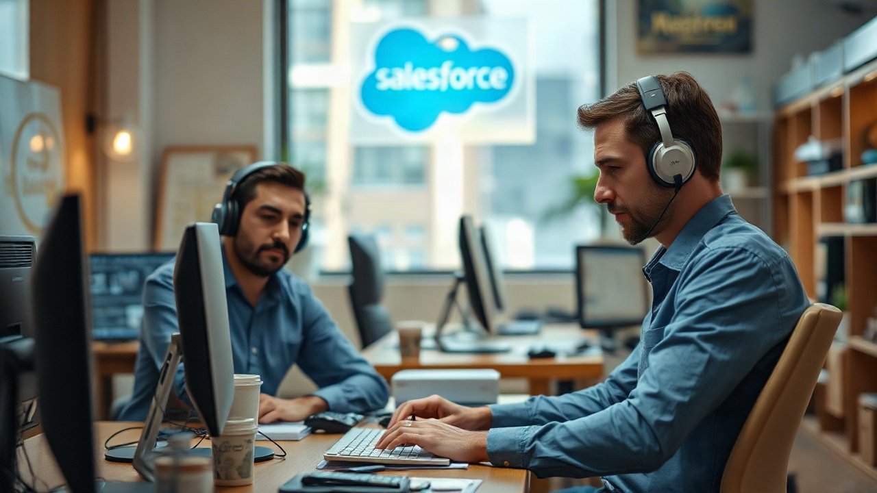 Salesforce Developers using AI-assisted tools while handling role-specific work