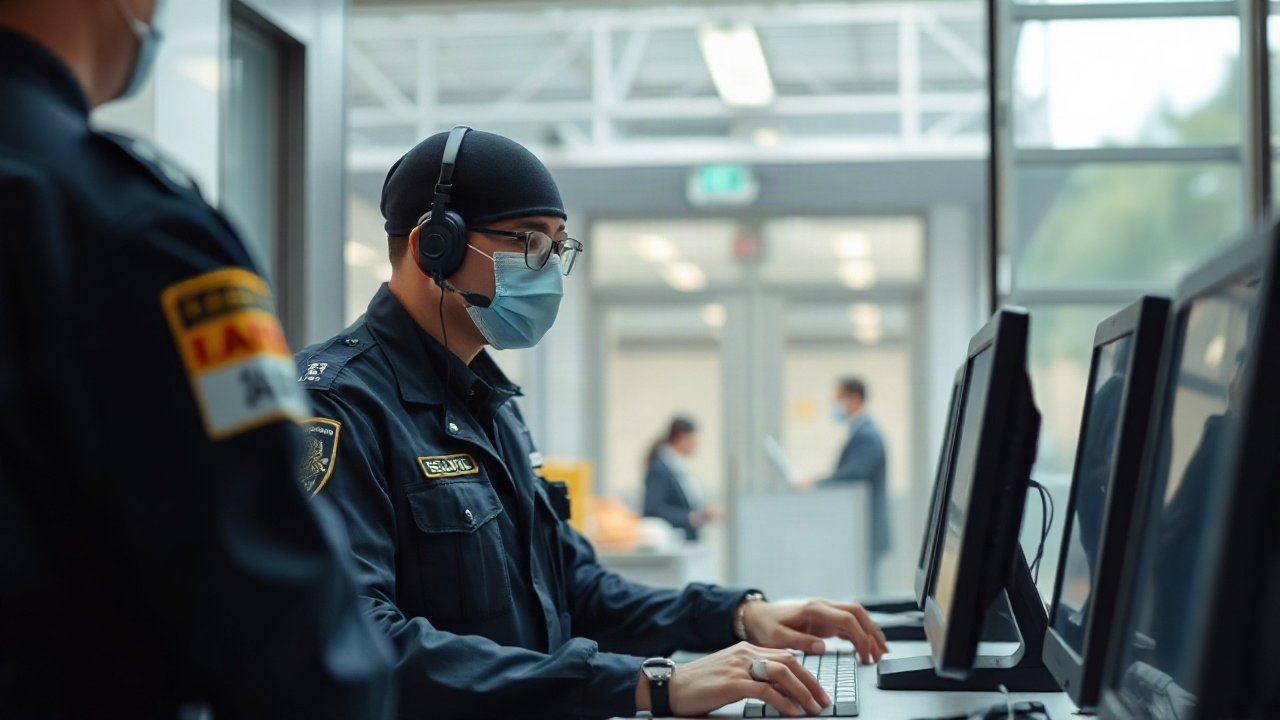 Security Guards using AI-assisted tools while handling role-specific work