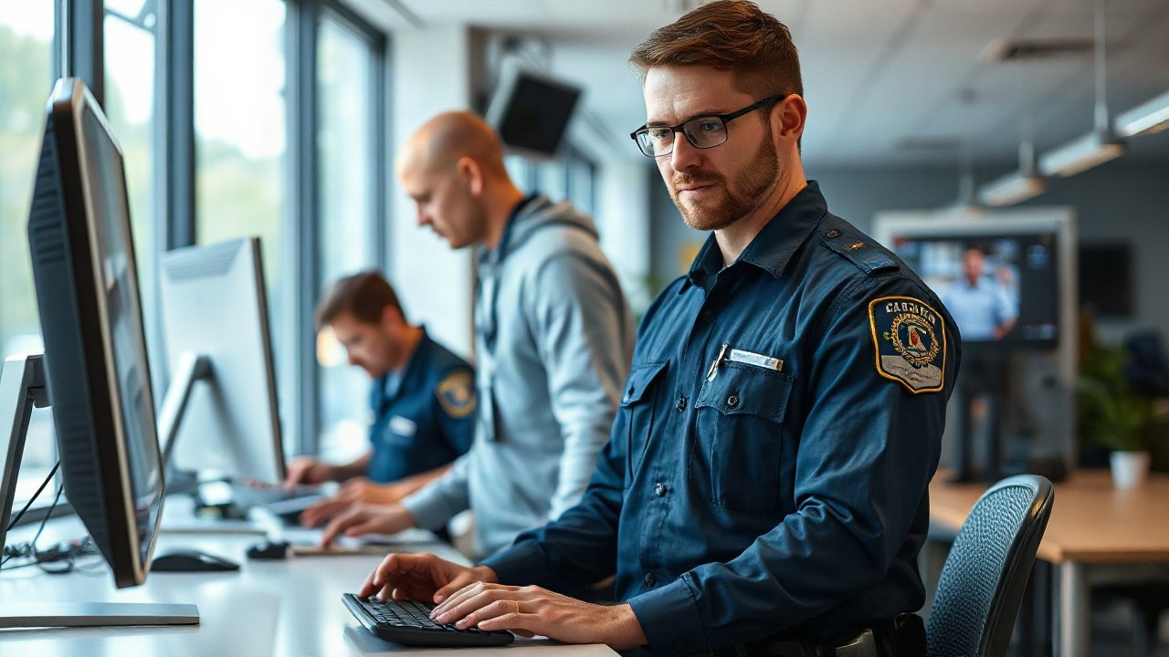 Security Officers using AI-assisted tools while handling role-specific work