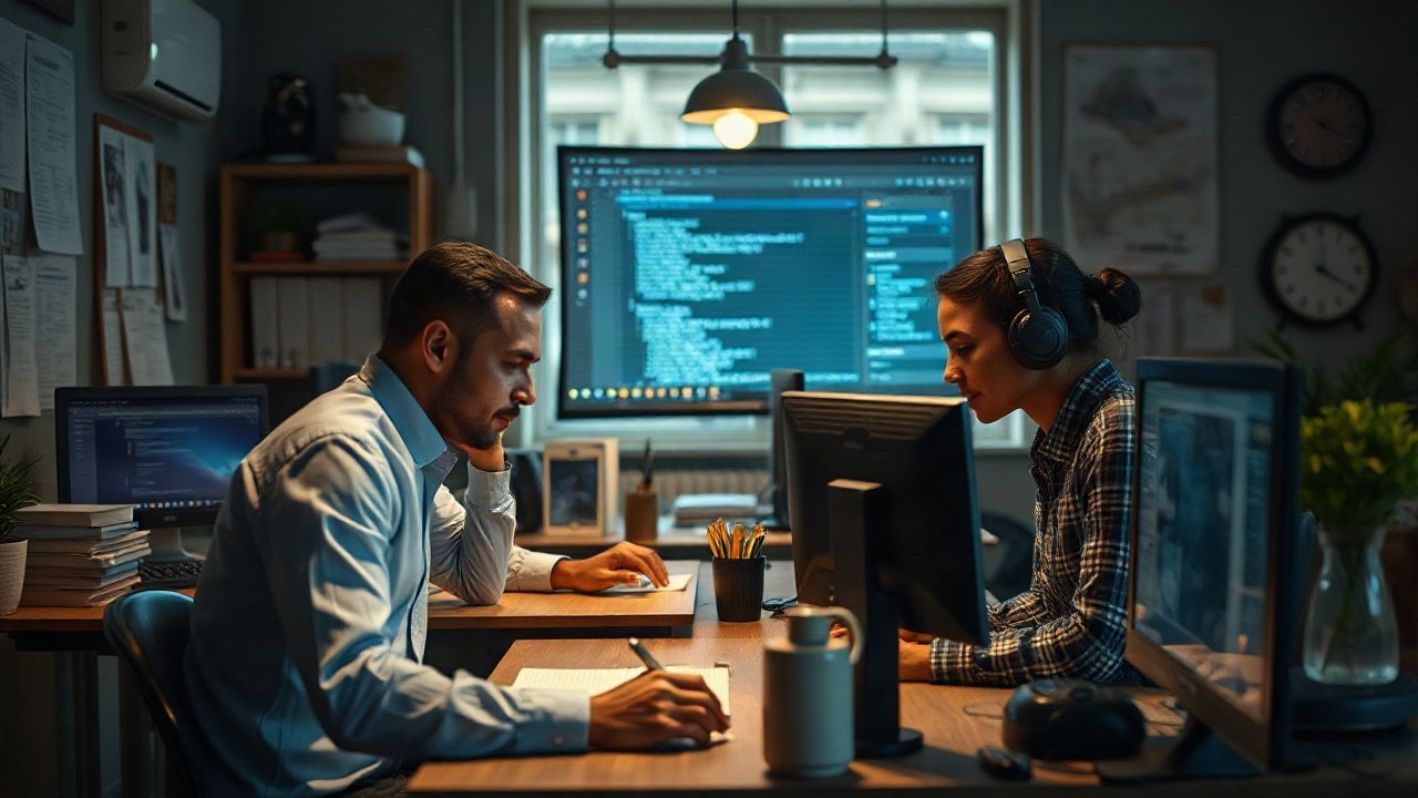Worker facing an AI-driven labour market transition