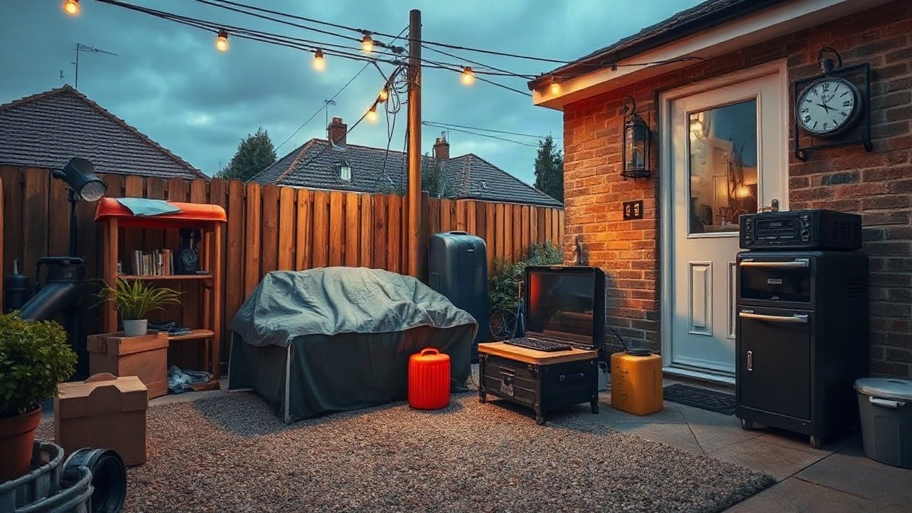 A blackout kit in the uk shown in a practical real-world context