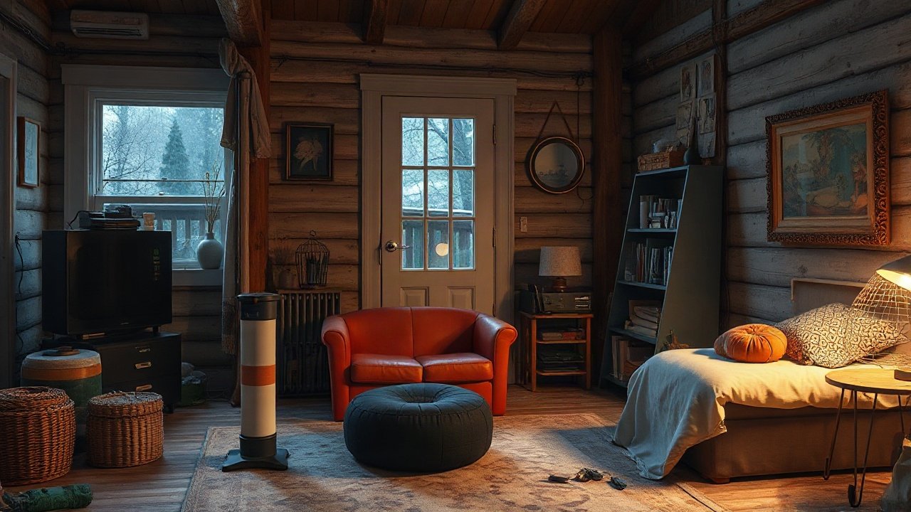 Preparing for a winter power outage shown in a practical real-world context