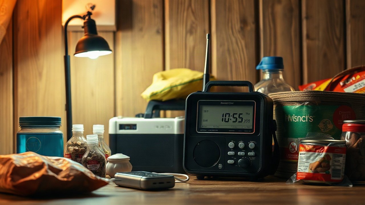 The importance of a power bank in emergency planning shown in a practical real-world context